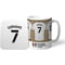 Personalised Fulham FC Dressing Room Shirts Mug & Coaster Set