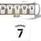 Personalised Fulham FC Dressing Room Shirts Mug & Coaster Set