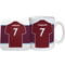 Personalised Burnley FC Shirt Mug & Coaster Set