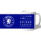 Personalised Chelsea FC Word Collage Mug