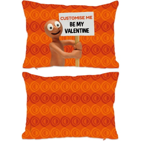 Personalised Morph 'Be My Valentine' Rectangle Cushion - 45x30cm