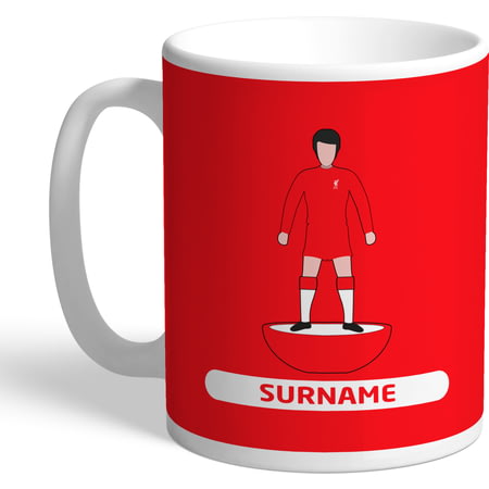 Personalised Liverpool FC Player Figure 11oz Ceramic Mug