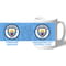 Personalised Manchester City FC Bold Crest Mug