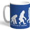 Personalised Leicester City Evolution Mug
