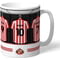 Personalised Sunderland AFC Dressing Room Shirts Mug