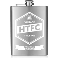 Personalised Hebburn Town FC Vintage Hip Flask