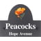 Personalised California Poppy Flower Motif Slate House Name or Number Plaque/Sign - 25x20cm