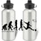 Personalised Derby County Player Evolution Aluminium Sports Water Bottle