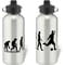 Personalised Derby County Player Evolution Aluminium Sports Water Bottle