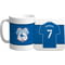 Personalised Cardiff City FC Shirt Mug & Coaster Set