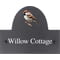 Personalised Sparrow Bird Motif Slate House Name Or Number Plaque/Sign - 25x20cm