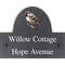 Personalised Sparrow Bird Motif Slate House Name Or Number Plaque/Sign - 25x20cm