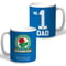 Personalised Blackburn Rovers FC No.1 Dad Fathers Day Mug