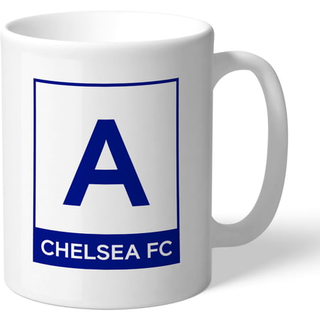 Personalised Chelsea FC Monogram Mug