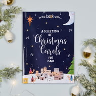Personalised Christmas Carol Collection Book