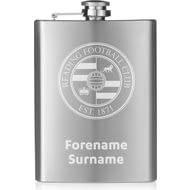 Personalised Reading FC Crest Hip Flask