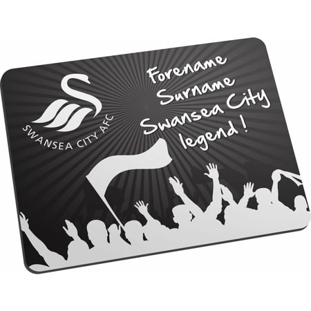 Personalised Swansea City AFC Legend Mouse Mat