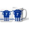 Personalised Brighton & Hove Albion FC Shirt Mug & Coaster Set