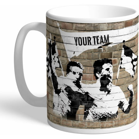 Personalised Football Graffiti Celebration Mug