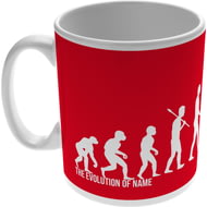 Personalised Snooker, Pool, Billiards Players Evolution 11oz Ceramic Mug