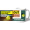 Personalised Tennis Out Of This World Hawk-Eye Challenge Mug