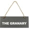 Personalised Bold Design Hanging Slate Sign/Plaque