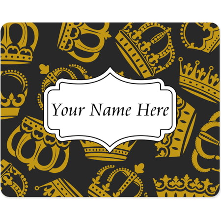 Personalised Royal Crown Design Mouse Mat