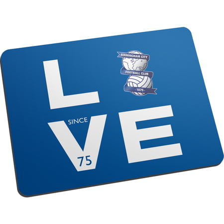 Personalised Birmingham City Love Mouse Mat