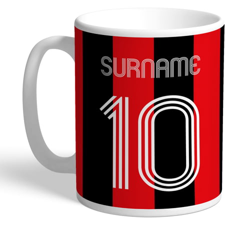 Personalised AFC Bournemouth Retro Shirt Mug