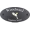 Personalised Cockatoo Bird Motif Oval Slate House Sign Plaque 25x13cm