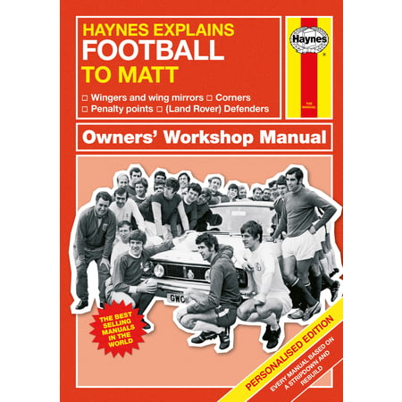 Personalised Haynes Explains Football Book