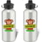 Personalised Kids Monkey Aluminium Water Bottle