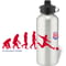 Personalised Stoke City Player Evolution Aluminium Sports Water Bottle