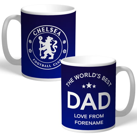 Personalised Chelsea FC World's Best Dad Mug