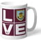 Personalised Burnley FC Love Mug