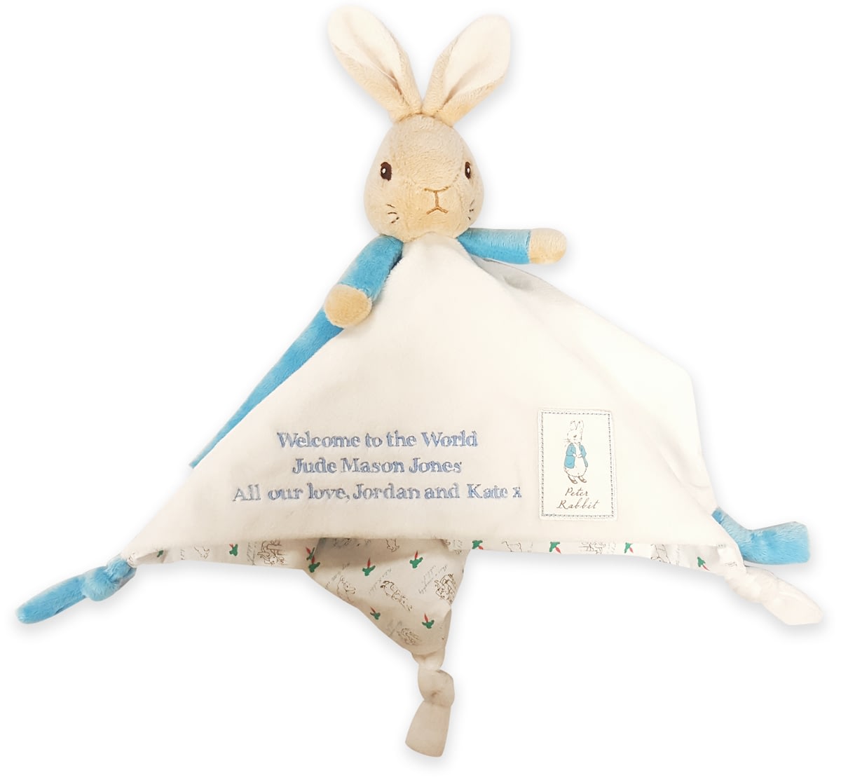 peter rabbit comforter pink