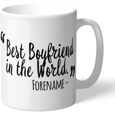 Personalised Swansea City Best Boyfriend In The World Mug