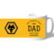 Personalised Wolves World's Best Dad Mug