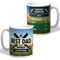 Personalised Best Dad In The World Cricket 11oz Ceramic Mug 