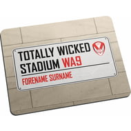 Personalised St Helens Street Sign Mouse Mat