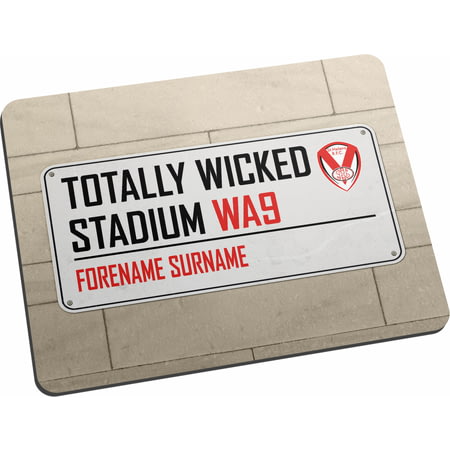 Personalised St Helens Street Sign Mouse Mat