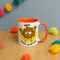 Personalised Cause An Uproar Orange Inside Mug