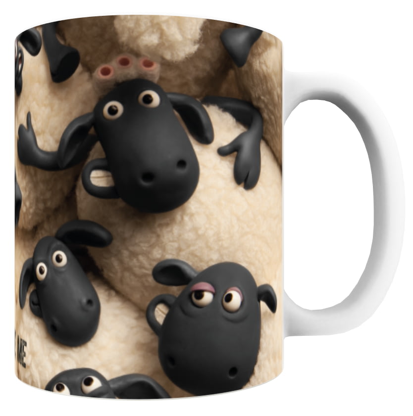 Personalised Shaun The Sheep Group Print Mug from Go Find A Gift