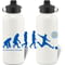 Personalised Leicester City Player Evolution Aluminium Sports Water Bottle