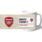 Personalised Arsenal FC Emirates Stadium Street Sign Mug