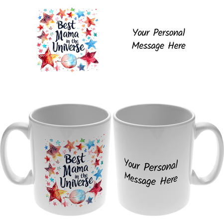 Personalised Best Mama In The Universe 11oz Ceramic Mug