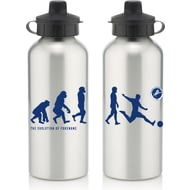 Personalised Millwall FC Player Evolution Aluminium Sports Water Bottle