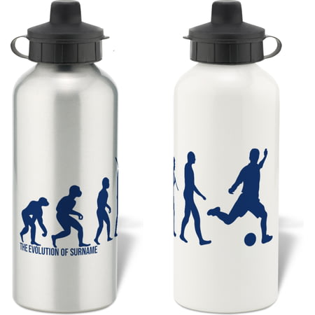 Personalised Millwall FC Player Evolution Aluminium Sports Water Bottle