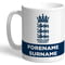 Personalised England Cricket Eat Sleep Drink Mug