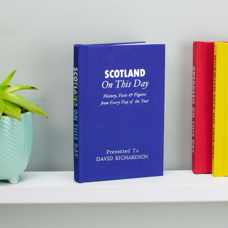 Personalised Scotland International Football On This Day History Book